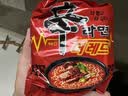 农心韩国进口特辣辛拉面THERED红汤版韩式方便面泡面125g*4包 实拍图