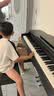 雅马哈（YAMAHA）电钢琴YDP145/165专业立式重锤88键家用成人儿童初学练习演奏考级 进口YDP165B黑色+原装琴凳+官方标配 实拍图