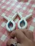 【已售30W+】摄影拍摄专用无痕夹道具固定夹子鱼嘴夹木工a字夹晾衣夹晒被夹弹簧夹超强夹力 强力无痕夹2件装 实拍图