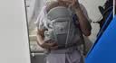 ERGObaby二狗背带婴儿抱娃神器四季透气外出旅行遛娃神器解放双手 【店长力荐】breeze透气款珍珠灰 实拍图