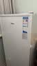 海尔（Haier）山茶花211L立式冰柜小型家用小冰柜减霜一级能效冷冻深冷冷柜小冰箱大容量冰箱大容量BD-211GHW9 实拍图