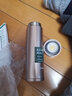 象印（ZO JIRUSHI） 保温杯304不锈钢真空保温保冷杯带滤网泡茶水杯子JTE JTE46-PX香槟色（460ml） 实拍图