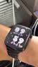 Apple/苹果 Watch S11 智能手表GPS+蜂窝款46毫米亮黑色铝金属表壳黑色运动型表带M/L MFDA4CH/B 实拍图