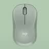 罗技（Logitech）M221 轻音鼠标 无线鼠标 办公鼠标 对称鼠标 带无线微型接收器 薄荷绿 实拍图