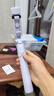 超迷你手机自拍杆蓝牙抖音直播一体式伸缩便携拍照摄影支架三脚架通用 白色升级款款带灯 实拍图