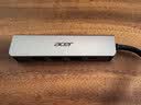 宏碁（acer）USB3.0分线器扩展坞 高速4口集线器HUB拓展坞 适用笔记本电脑转换器转接头延长线 Type-C供电 实拍图