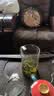 雅集玻璃儿童水杯加厚室带盖带把手带过滤大茶杯 茶水分离男士泡茶杯 实拍图