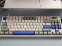 雷柏（Rapoo）V700DIY-87三模客制化无线机械键盘gasket结构7层填充消音全键热插拔电竞游戏办公电脑键盘 白灰蓝 实拍图