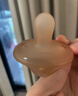 世喜安抚奶嘴0-3-6个月防胀气防龅牙新生婴儿宝宝扁头全硅胶超轻air款 实拍图