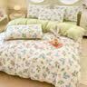 洁丽雅（Grace）7A抗菌100%纯棉四件套新疆棉床上用品床单被套200*230cm1.5/1.8米床 实拍图