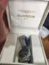 冠琴（GUANQIN）男士手表瑞士品质耐磨防水夜光全自动机械表双日历手表男机械表 全自动机械款-银壳黑面 实拍图