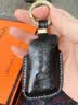 猛速适用福特蒙迪欧钥匙套锐界l福克斯探险者福睿斯锐际真皮汽车壳扣 D款尊贵黑【全包真皮单壳+合金挂扣+挂饰】 实拍图