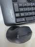 罗技（Logitech）MK345无线办公键鼠套装 宽大掌托 舒适键入体验 全尺寸 带无线2.4G接收器 黑色 实拍图