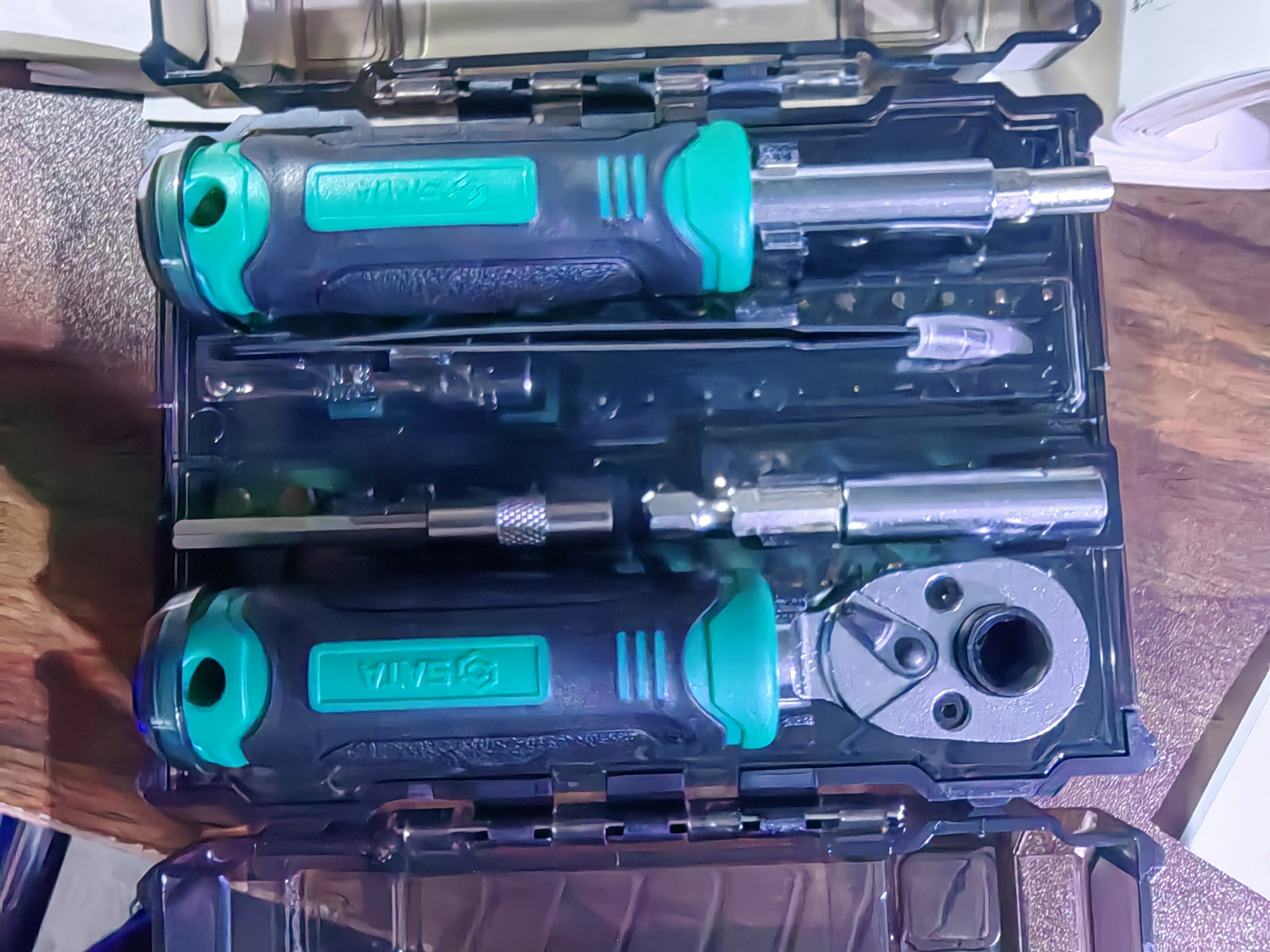 世达（SATA）家用套筒套装 家用螺丝刀起子 小飞棘轮扳手螺丝刀综合套装05498A 实拍图