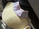 卡尔美（KELME）儿童防晒帽遮阳帽5-16岁男女童大帽檐披风空顶太阳帽户外沙滩海边 实拍图