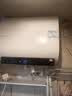 海尔（Haier）双胆扁桶电热水器60升 富锶无垢净肤洗3300W变频速热一级能效洗澡家用上门安装统帅以旧换新 50L 2200W 新品F1S/AI智慧省电/F1pro升级版 实拍图