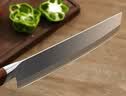 京东京造 9铬菜刀 刀具切菜肉厨师专用【9铬钢材】花梨木柄 轻巧切片刀 实拍图