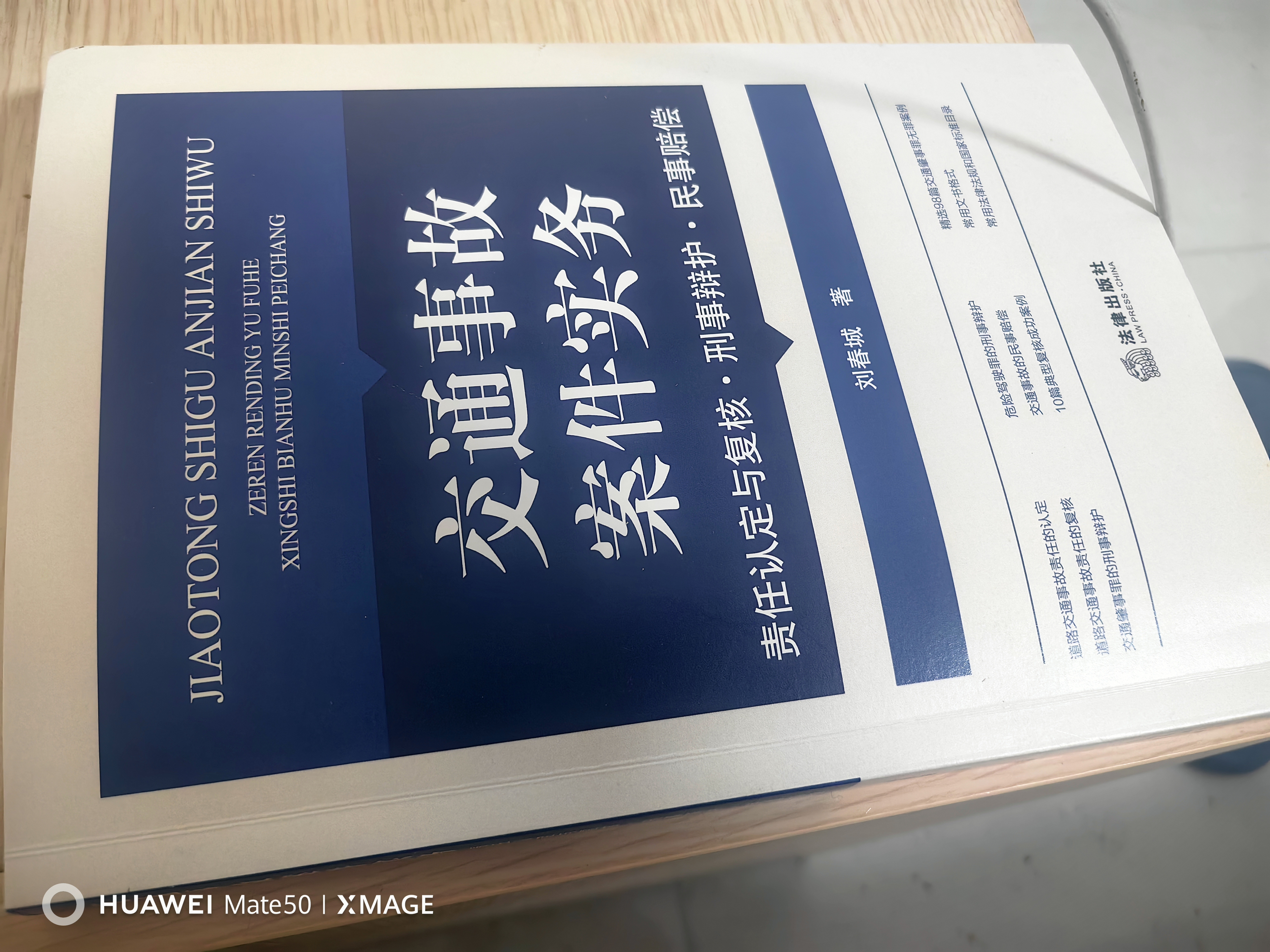 交通事故案件实务：责任认定与复核·刑事辩护·民事赔偿 实拍图