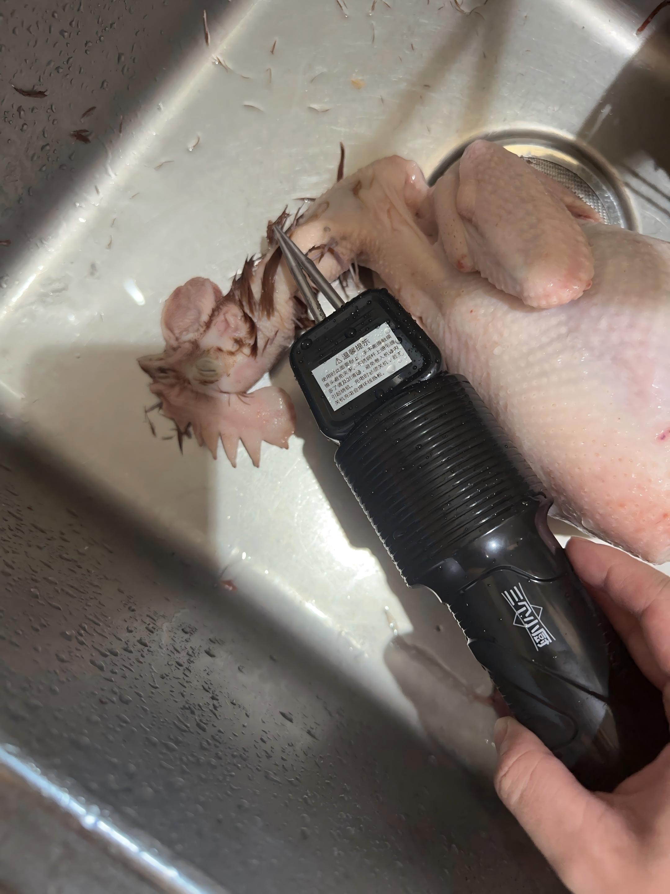 三个小厨全自动家禽拔毛器电动去鸡鸭鹅毛神器多功能防水充电加商用脱毛机 【行业TOP1】大功率至尊款【双电机】充电款 官方旗舰正品 假一赔十 30天免费试用 不满意包退 实拍图