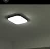 四季沐歌（MICOE）全光谱护眼卧室吸顶灯现代简约led超薄中山灯具房间主灯皓黑系列 实拍图