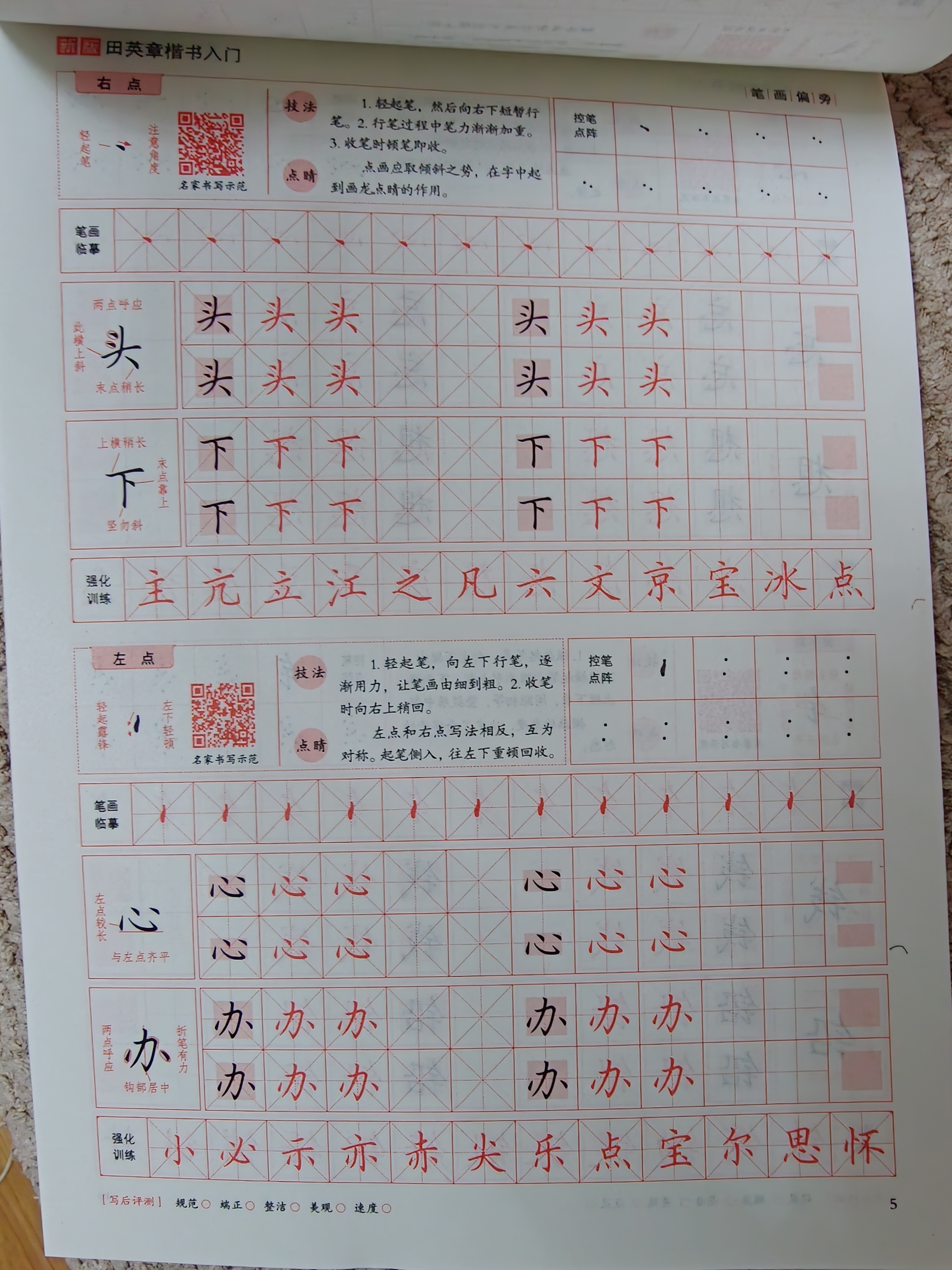 田英章楷书硬笔书法练习字帖8本套装 楷书入门速成 学生成人钢笔练字帖 正楷一本通临摹描红手写体字帖 实拍图