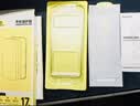 倍思【AR增透抗反光】适用iPhone17Promax钢化膜苹果17Promax手机膜AR增透全屏高清无尘仓保护膜2片装 实拍图