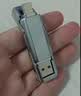 爱国者（aigo）128GB 固态U盘 双接口手机电脑两用U盘 Type-C/USB3.2 读速高达520MB/s U393 大容量高速优盘 实拍图