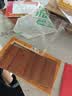 TEAEGG实木光荣外框装裱框制作挂墙摆台带支架荣誉四有喜报摆挂相框定制 金色框 光荣相框【28*13.5cm】摆挂两用 实拍图