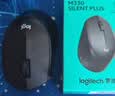 罗技（Logitech）M330 静音鼠标 无线鼠标 办公鼠标 右手鼠标 带无线微型接收器 黑色 实拍图