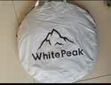 WhitePeak户外更衣帐移动厕所帐篷洗澡淋浴钓鱼摄影帐篷自驾多功能便携折叠 实拍图