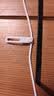 ANKER安克数据线100W快充华为荣耀兼容iPhone18平板小米USB转Type-C快充线支持车载Carplay抗脏线1.8m白 实拍图