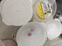 炊大皇 微波炉蒸饭煲蒸笼热汤热面热饭器皿专用加热盖 实拍图