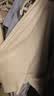 京东京造百万热销男士t恤短袖女夏季新款40支新疆棉舒适休闲打底衫白2XL 实拍图