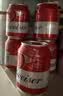 百威【梅西同款】经典红罐啤酒450ml 18罐整箱装喜宴中秋送礼 实拍图