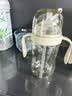 bebebus直饮吸管奶瓶1-3岁吸管杯儿童牛奶杯ppsu仿母乳防呛偏心奶嘴300ml 实拍图