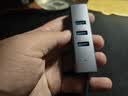 山泽USB3.0转千兆网口扩展坞分线器 HUB集线器笔记本电脑RJ45网线转接头台式机拓展坞以太网转换RHX13 实拍图