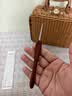 范爷家血檀木钩针3mm毛线编织DIY手工工具高档不锈钢头木柄勾针毛衣玩偶 实拍图
