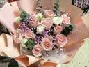 馨仪教师节鲜花速递玫瑰向日葵康乃馨花束送女友老婆生日礼物同城配送 11朵粉玫瑰混搭花束 实拍图