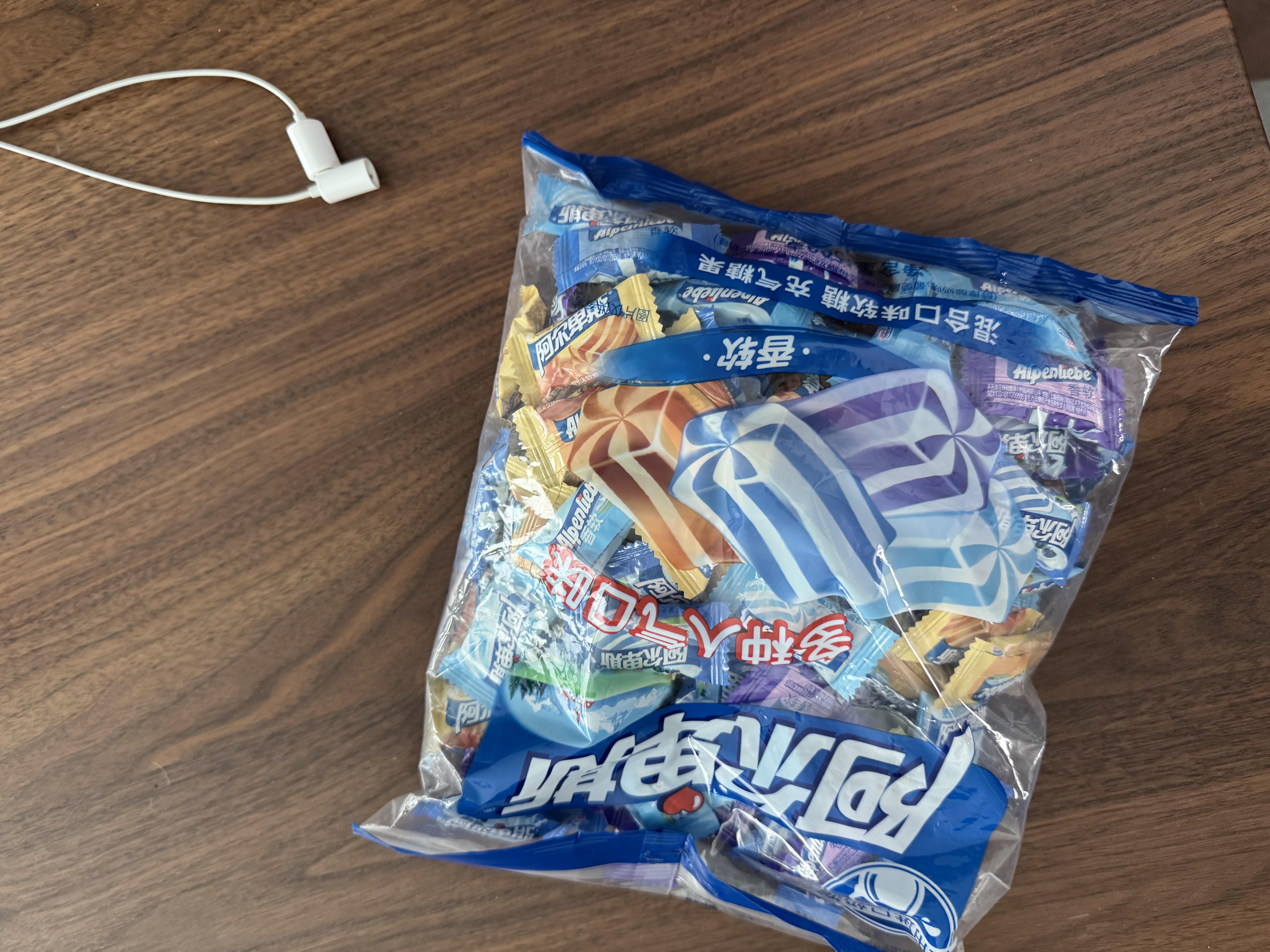 阿尔卑斯混合口味软糖500g【约130颗】儿童休闲零食水果糖果聚会婚庆喜糖 实拍图