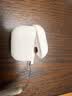 ESCASE适用airpods四代保护套airpods4保护套苹果无线蓝牙耳机防摔防尘硅胶男女防污耐磨白色+挂绳 实拍图
