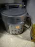 美的（Midea）有钛青瓷0涂层营养蒸电压力锅5L 智能预约多功能一体高压电饭锅MY-E5811G家用4-6人开盖火锅电饭煲 实拍图