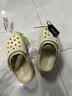 卡骆驰（CROCS）新款厚底云朵洞洞鞋送女友礼物206750 骨白色   36-37 实拍图