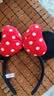 迪士尼（Disney）毛绒玩具发饰女孩扮装饰品乐园米奇老鼠生日礼物送女生 米妮发箍 实拍图