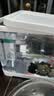 阔庭（KUOTING）负压缸鱼缸客厅桌面真空悬浮斗鱼缸创意造景生态鱼缸白色款免换水 实拍图