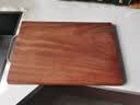 京东京造 菜板 砧案板切菜家用双面实木抗菌 【乌檀整木】40*27*2.5cm 实拍图