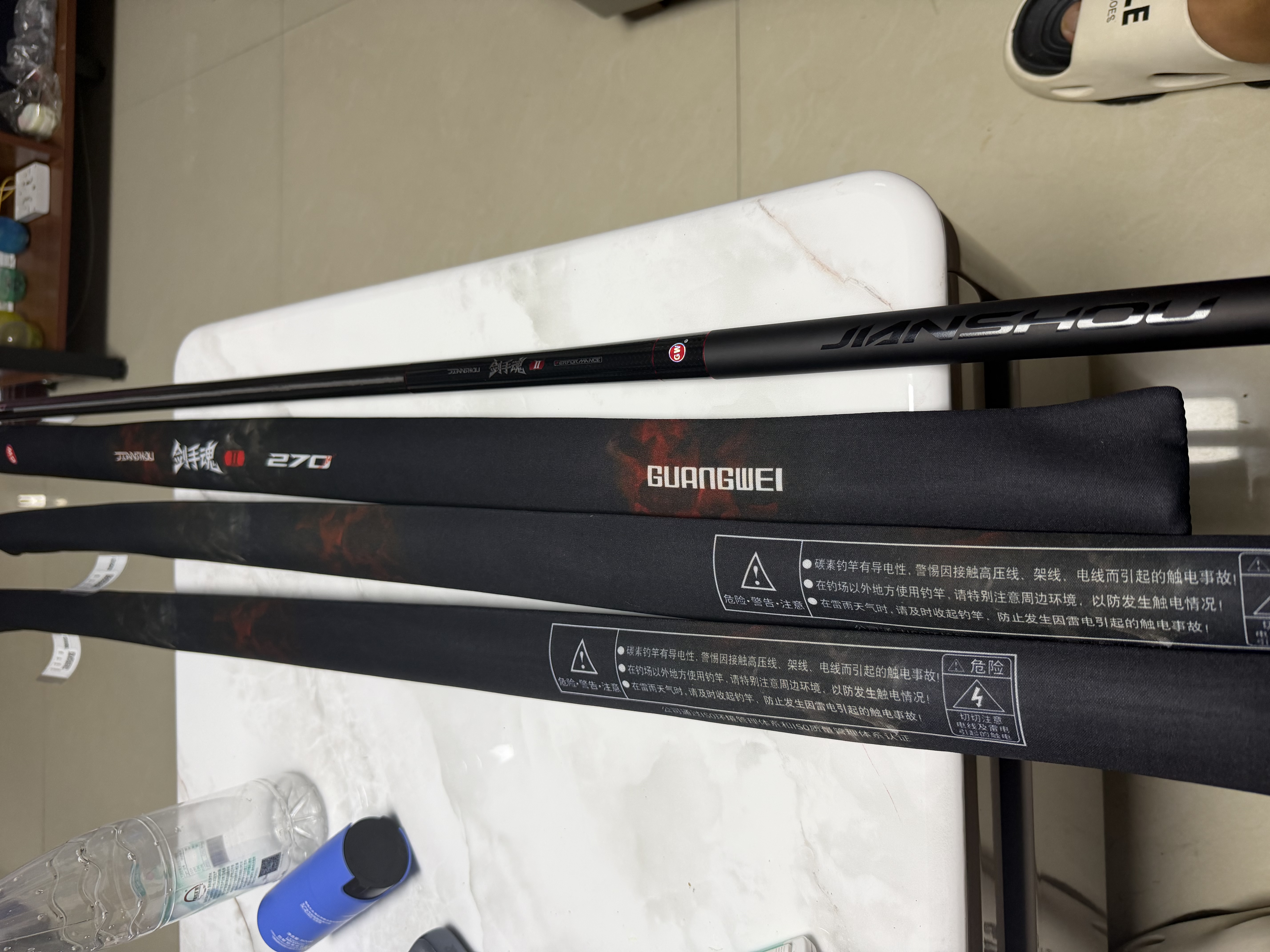 GW鱼竿剑手魂二代28调4.8米综合大物鲫鱼鲤鱼高碳新品钓综合鱼竿 实拍图