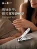 张小泉指甲刀家用中号弧口指甲钳修甲美甲工具磨甲锉 实拍图