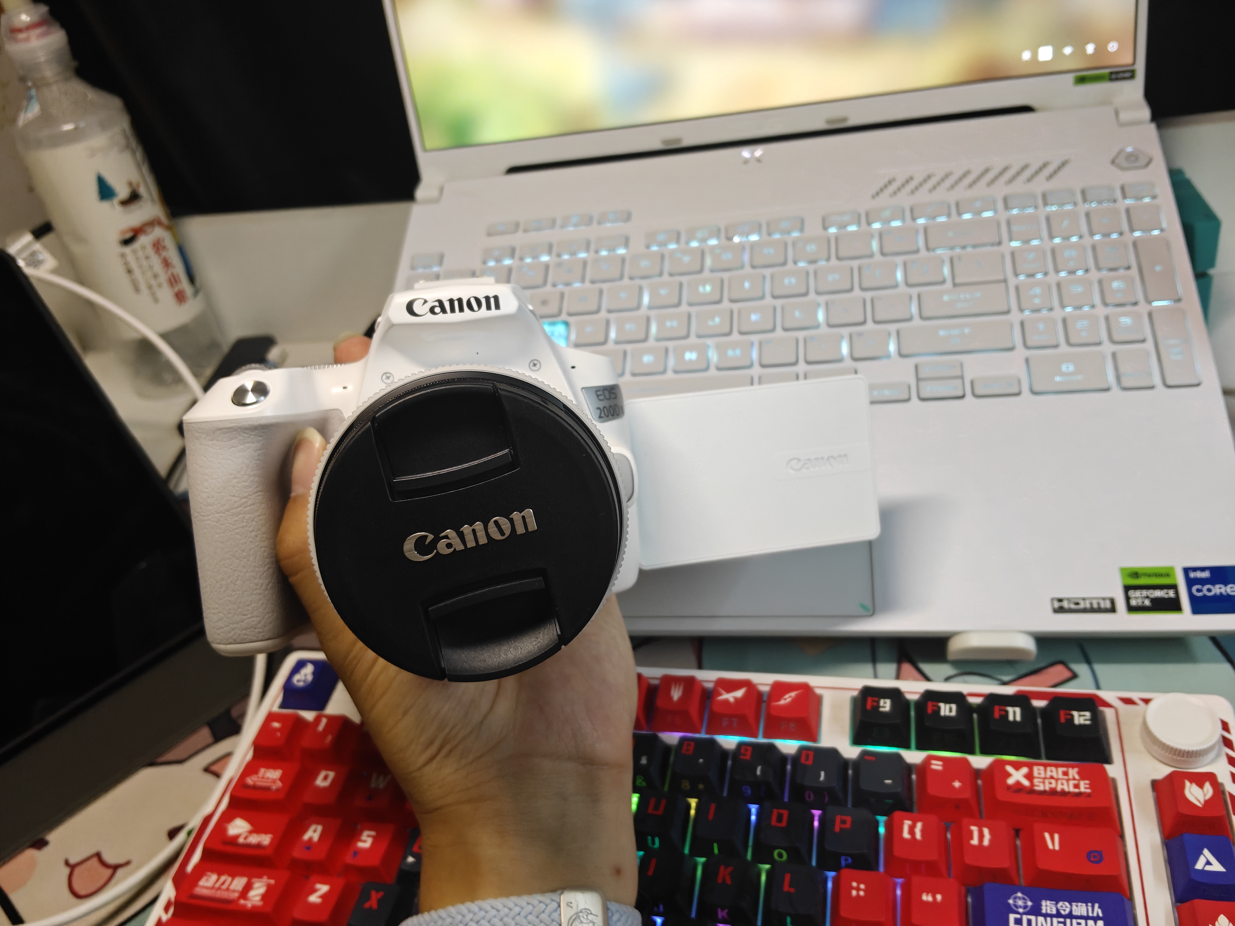 佳能（Canon）EOS 200D2 II 二代 迷你单反相机 4K Vlog视频直播 高清美颜照相机 18-55mm标准变焦 旅行畅玩套装 实拍图