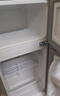 志高（CHIGO）小冰箱迷你小型家用冷藏冷冻两用宿舍出租房用双门办公室电冰箱节能省电 【一级能效】128L银色【全国联保丨节能省电】 实拍图