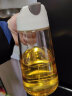 慕馨（moosen）玻璃油壶自动开合家用防漏厨房调料瓶装油瓶子油罐小香油酱油醋壶 白色650ml【高硼硅耐热玻璃】 实拍图